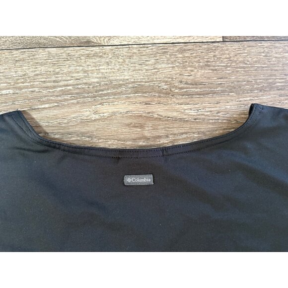 COLUMBIA WOMENS S PERFORMANCE BLACK DRESS ADJUSTABLE WAIST POCKETS LIGHTWEIGHT - Picture 7 of 8